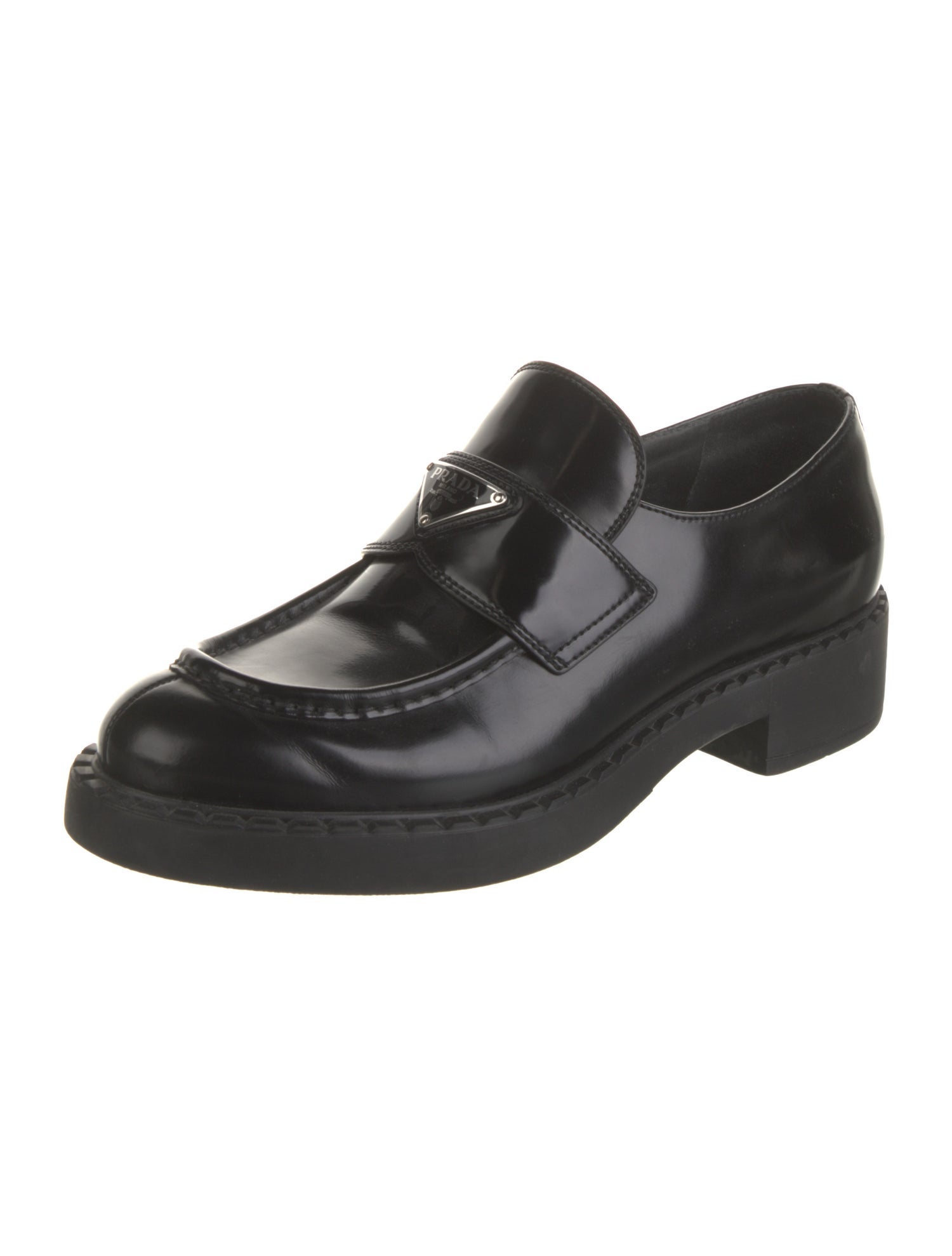 Prada Leather Loafers