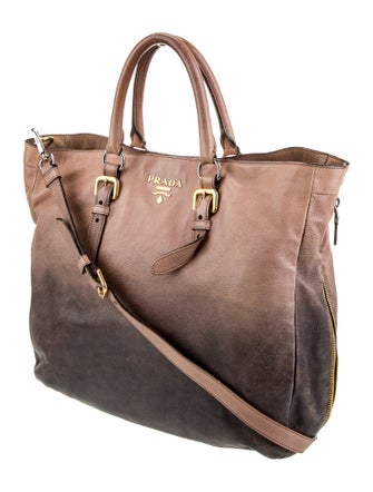 Prada Glace Calf Leather Metal