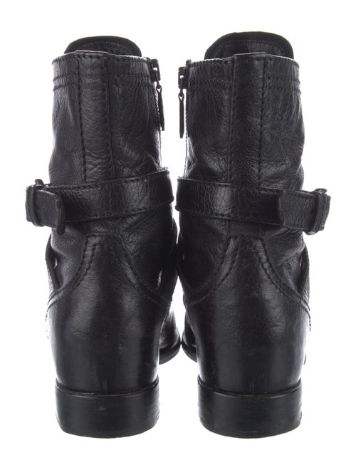 Prada Leather Combat Boots