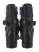 Prada Leather Combat Boots