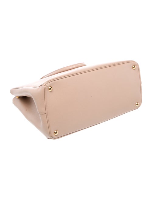 Prada Saffiano Leather Galleria Double Zip Large