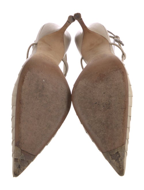 Prada Leather Slingback Pumps