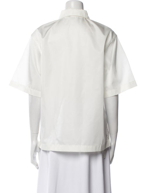 Prada 2021 Re-Nylon Button-Up Top