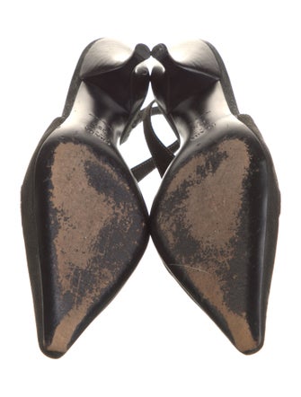 Prada Suede Slingback Pumps