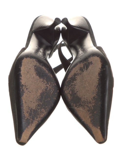 Prada Suede Slingback Pumps