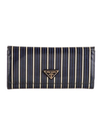 Prada Saffiano Leather Continental Wallet