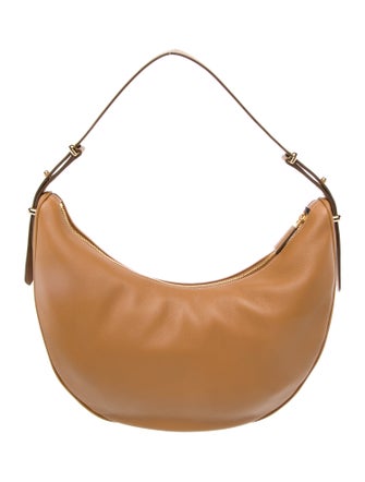 Prada Enameled Metal Triangle Arque Large