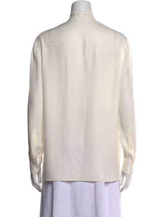 Prada 2023 Silk Button-Up Top