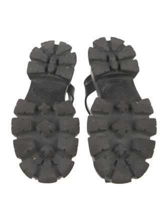Prada Rubber Gladiator Sandals