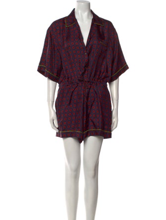 Prada 2022 Silk Romper