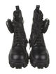 Prada Leather Combat Boots