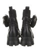 Prada Leather Combat Boots