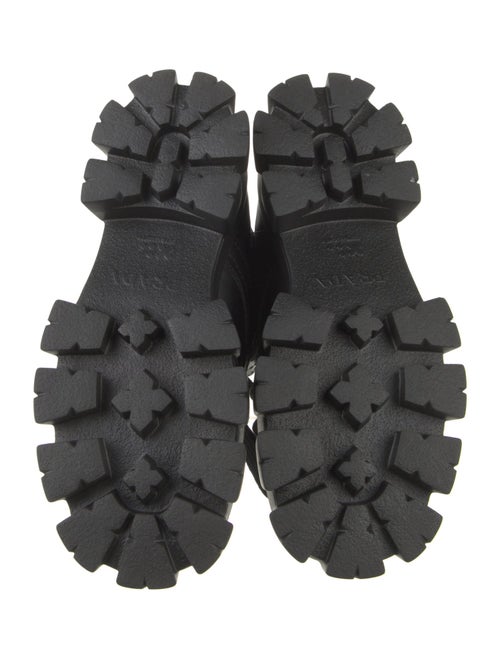 Prada Leather Combat Boots