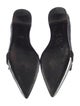 Prada Leather Bow Accents Loafers