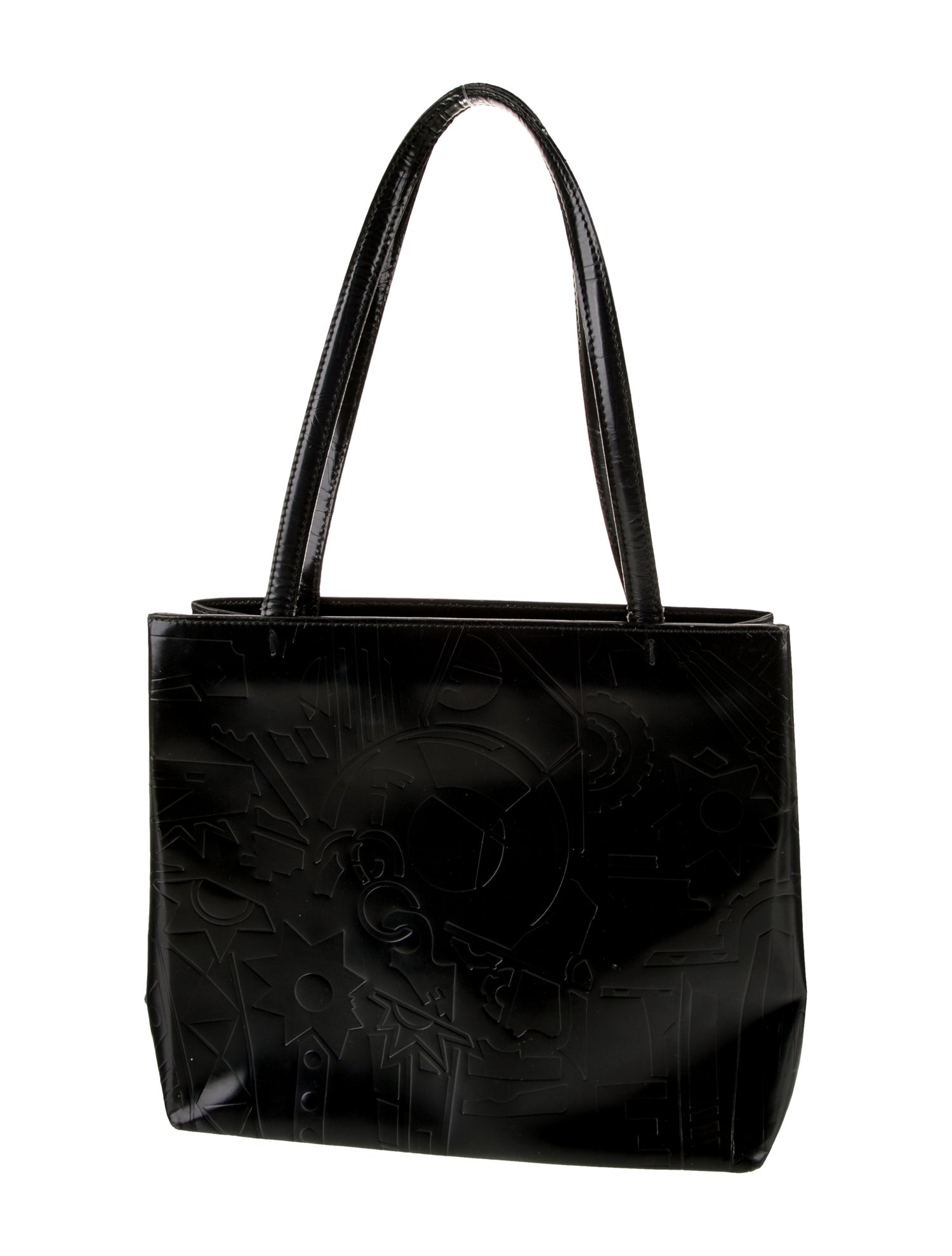 Prada City Calf Leather Top Handle Bag