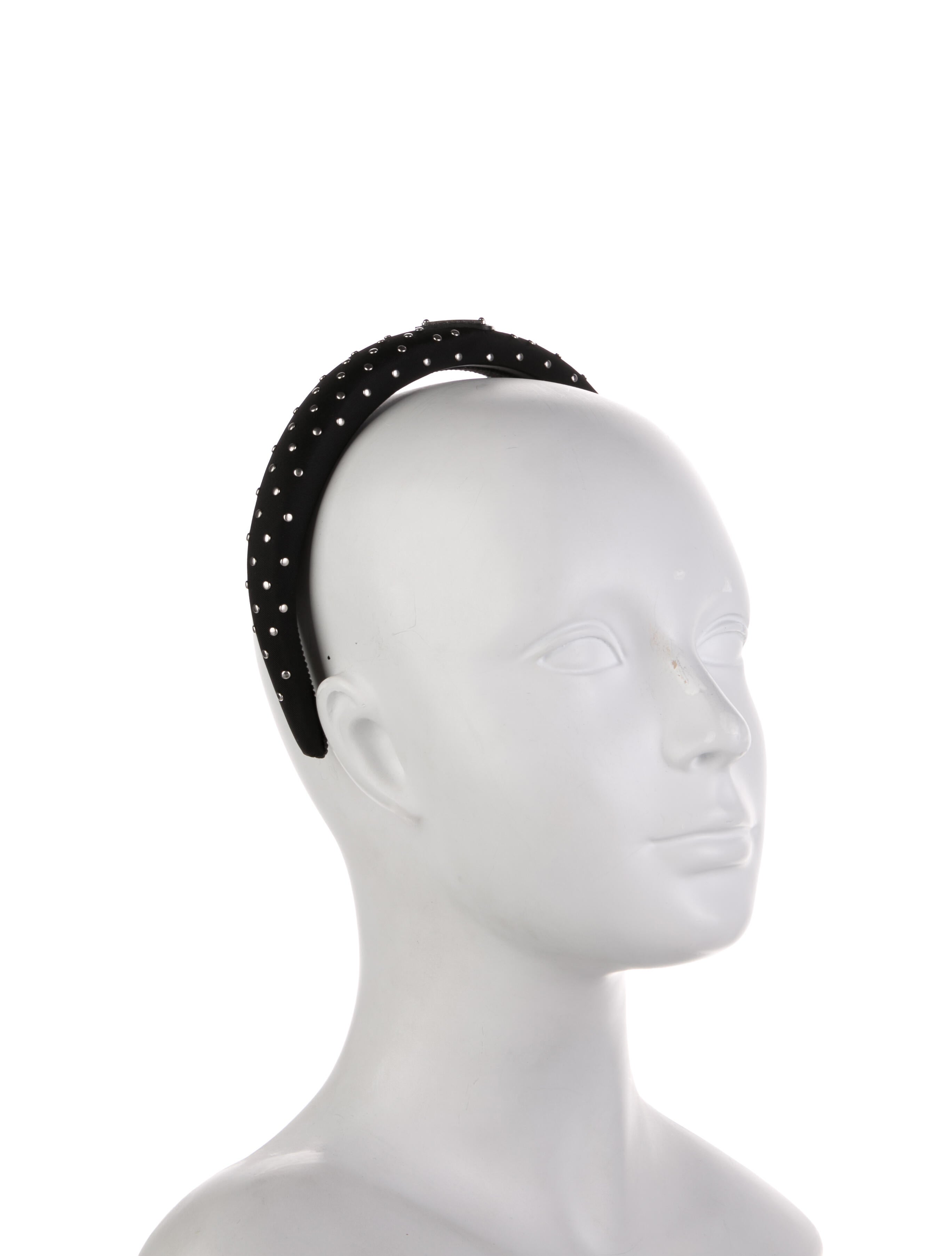 Prada Studded Re-Nylon Headband