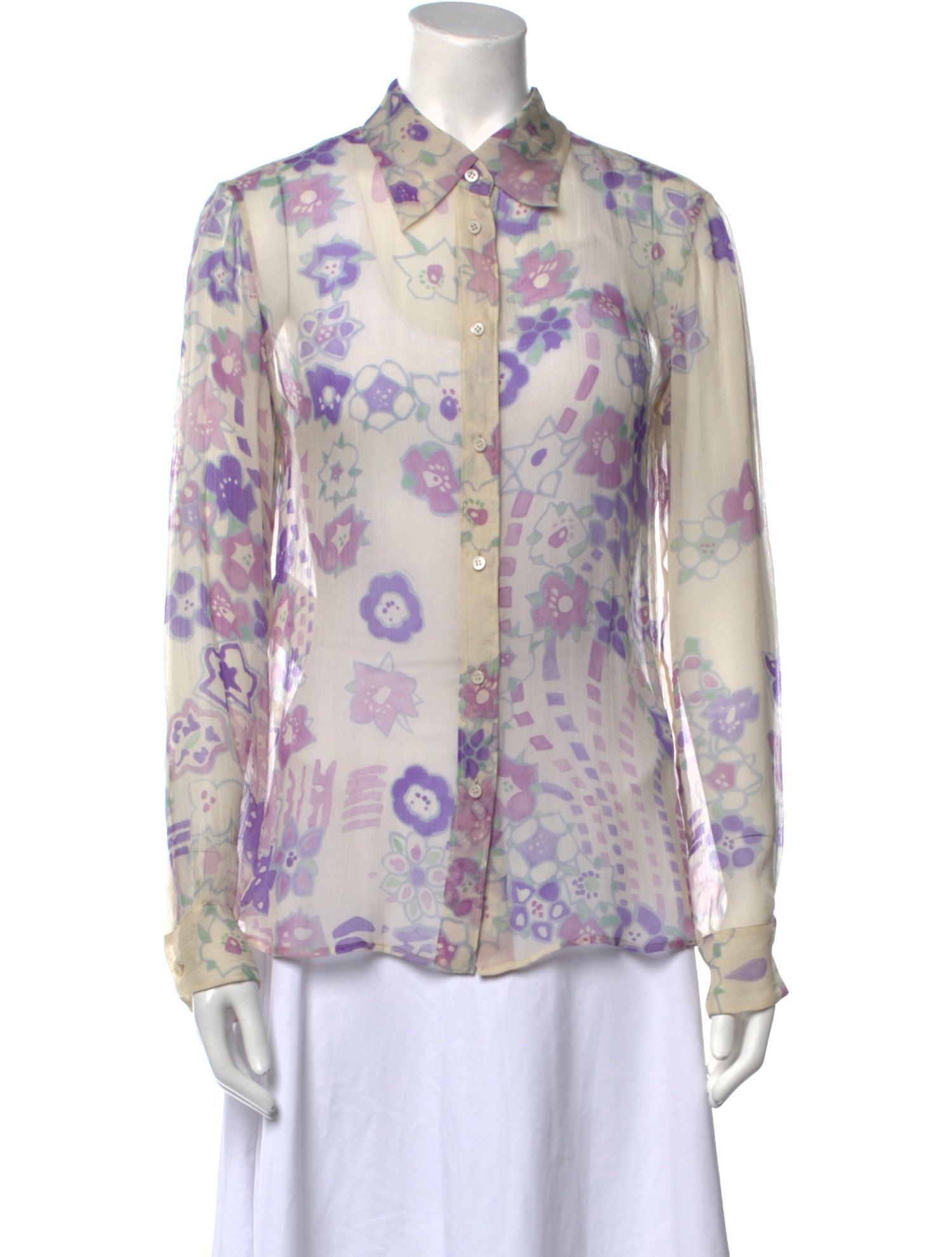 Prada Vintage 2000's Button-Up Top w/ Tags