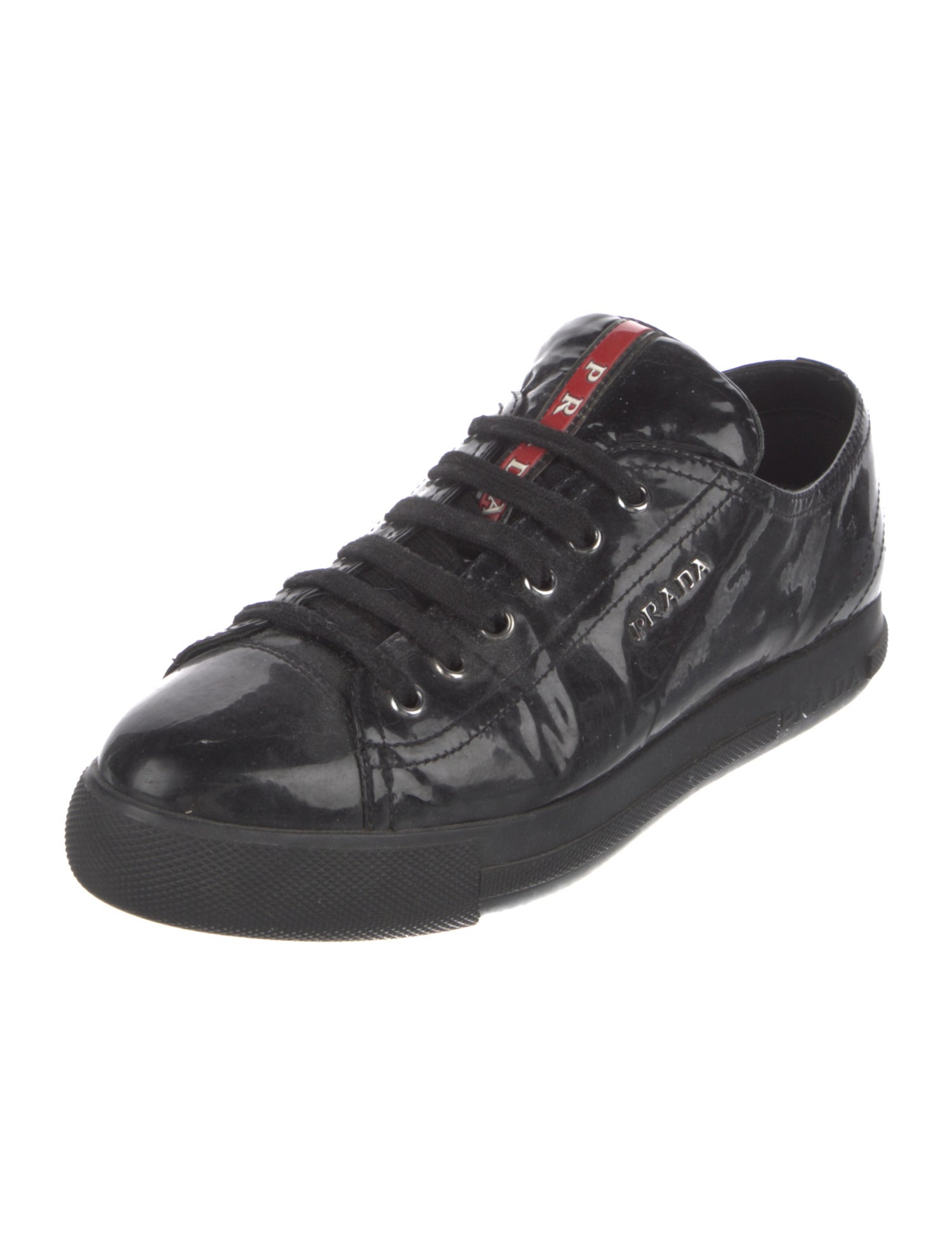 Prada Patent Leather Sneakers