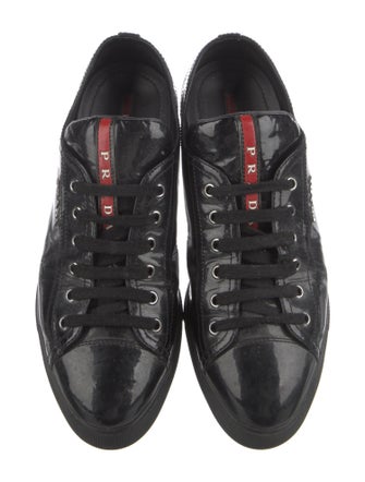 Prada Patent Leather Sneakers