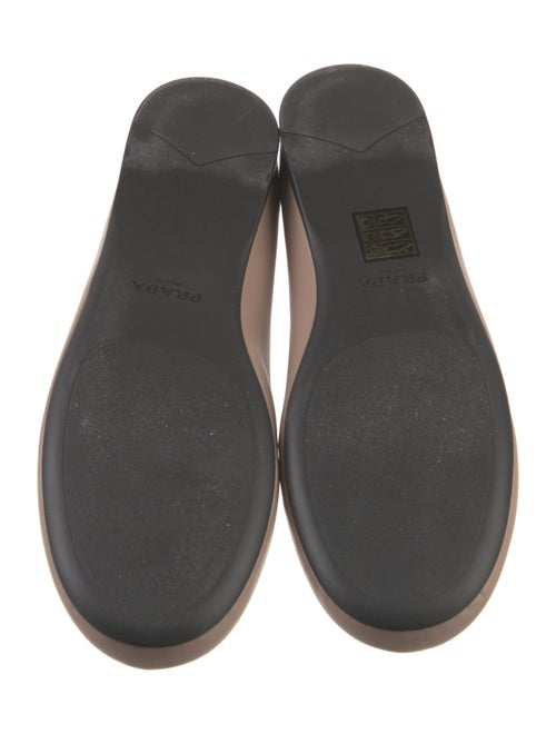 Prada Leather Mary Jane Flats