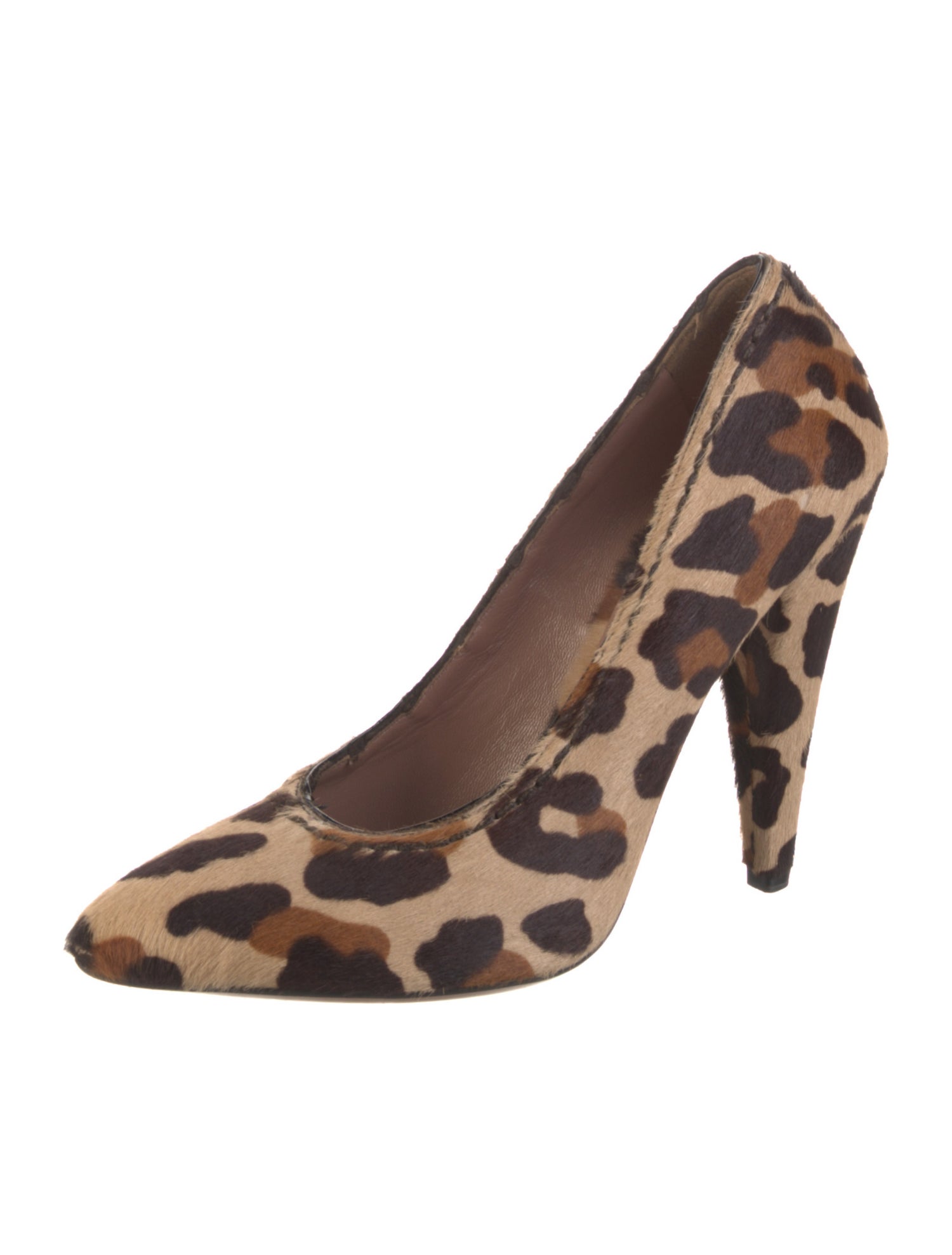 Prada Ponyhair Animal Print Pumps