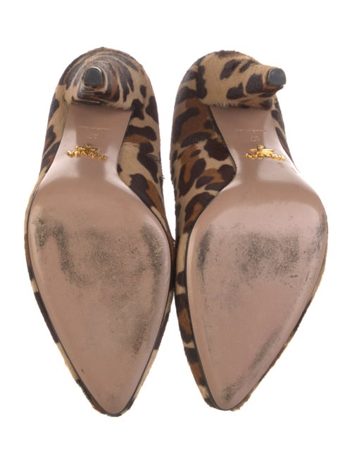 Prada Ponyhair Animal Print Pumps