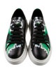 Prada Leather Printed Sneakers