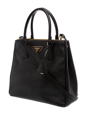 Prada Saffiano Leather Top Handle Bag