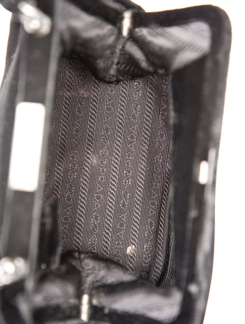 Prada Velvet Top Handle Bag