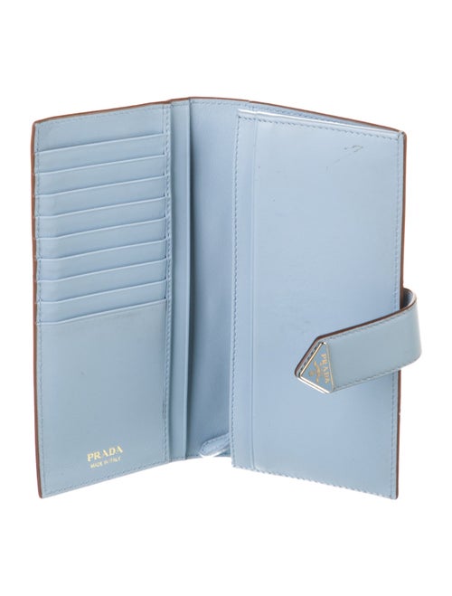 Prada Saffiano Lux Leather Continental Wallet