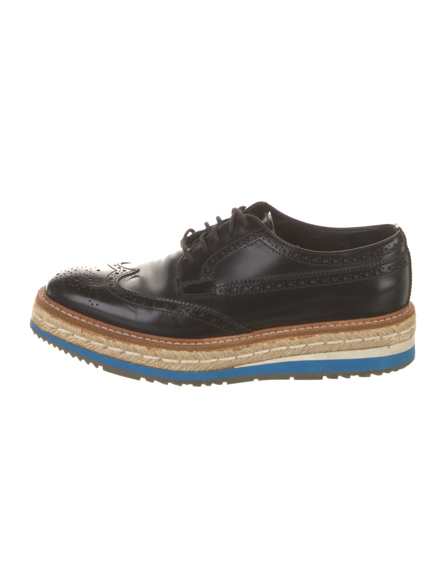 Prada Leather Oxfords