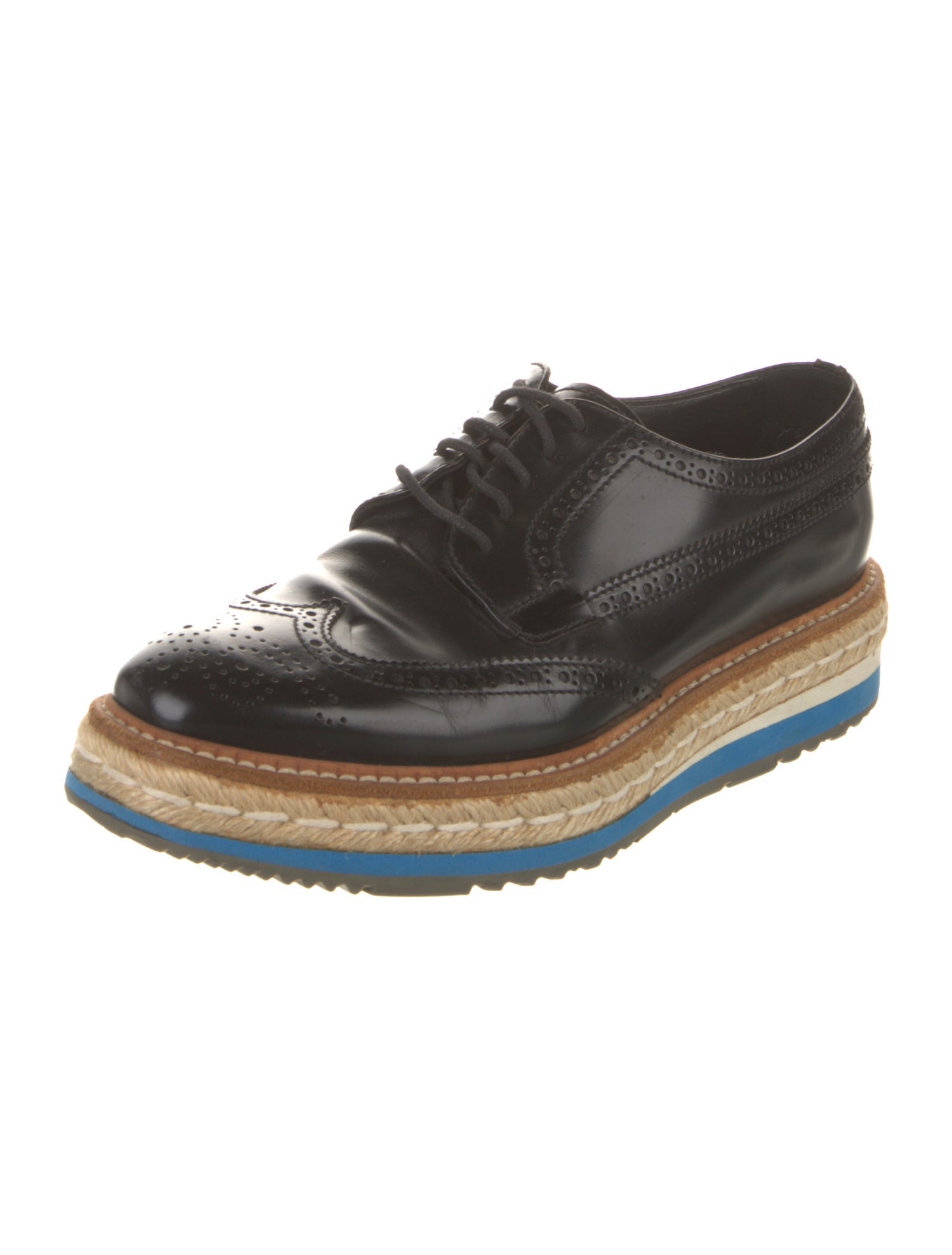 Prada Leather Oxfords