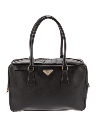 Prada Saffiano Lux Leather Bauletto