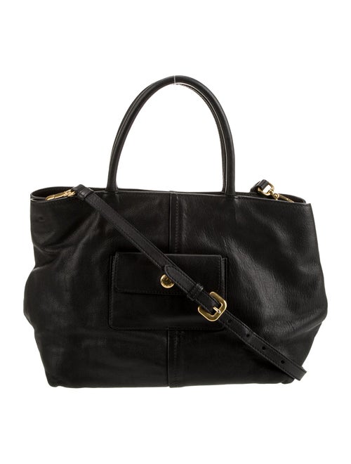 Prada Leather Top Handle Bag