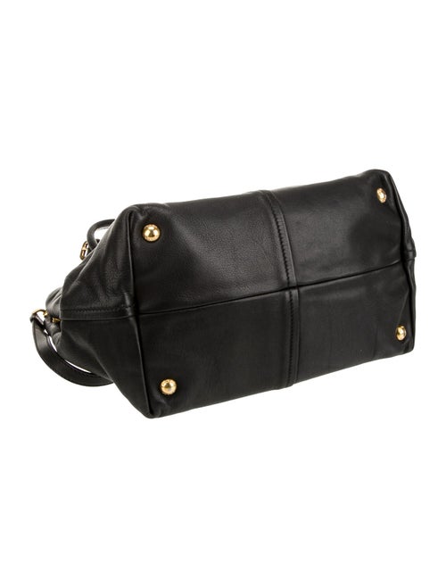 Prada Leather Top Handle Bag