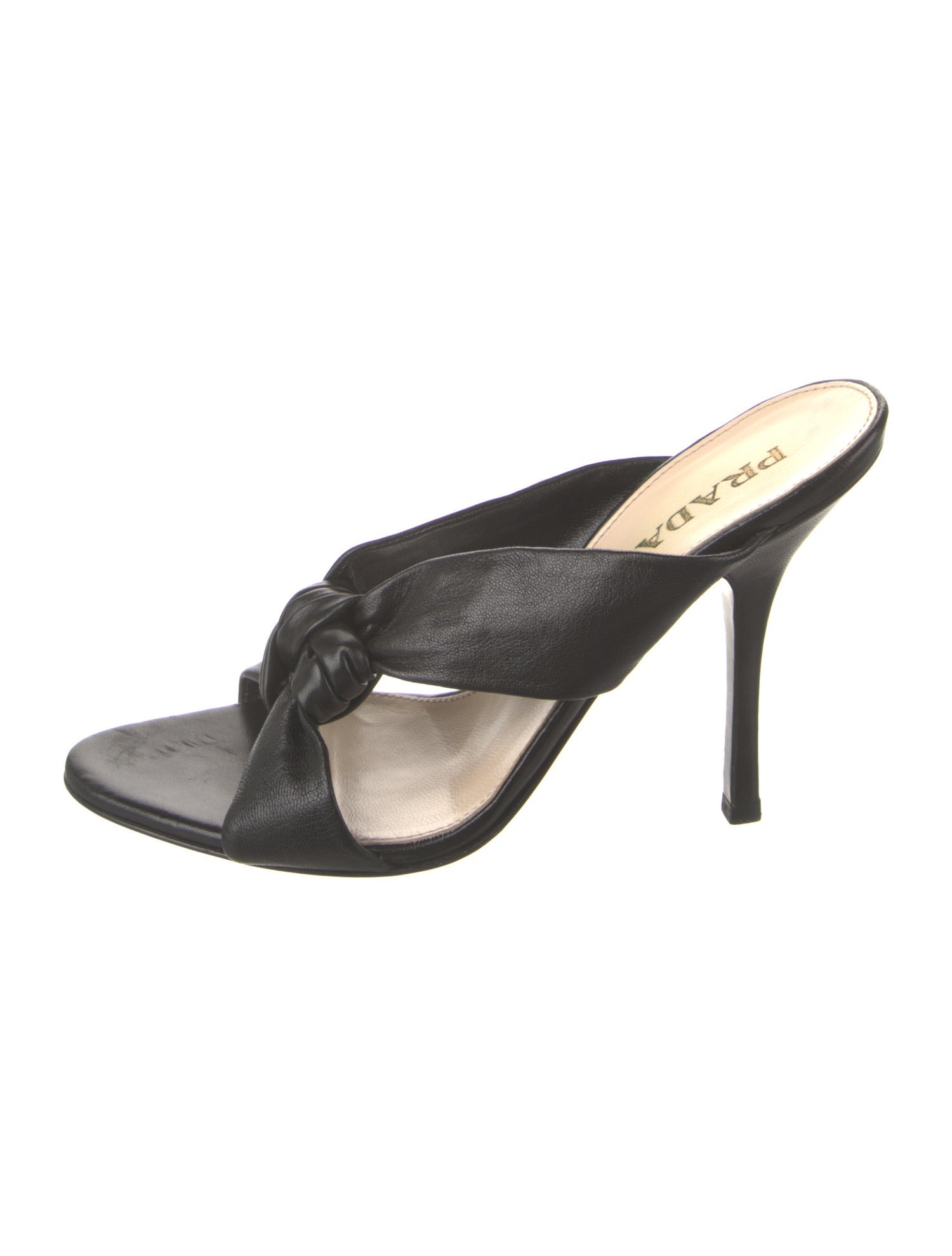 Prada Leather Slides