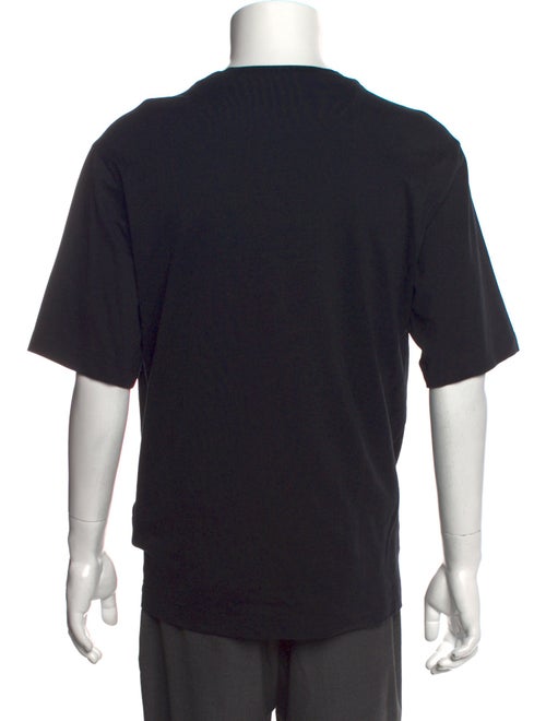 Prada 2025 Enameled Metal Triangle T-Shirt