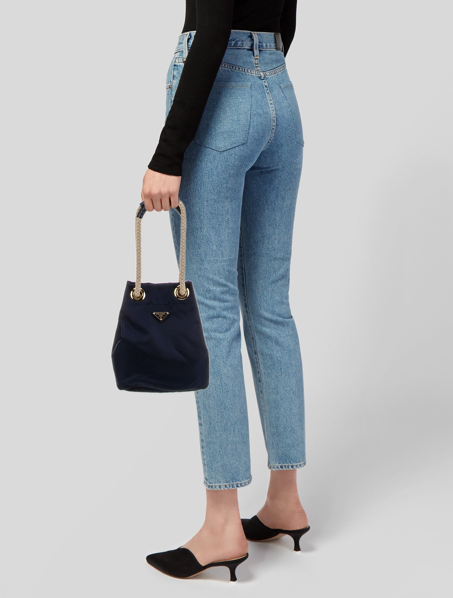 Prada Nylon Bucket Bag