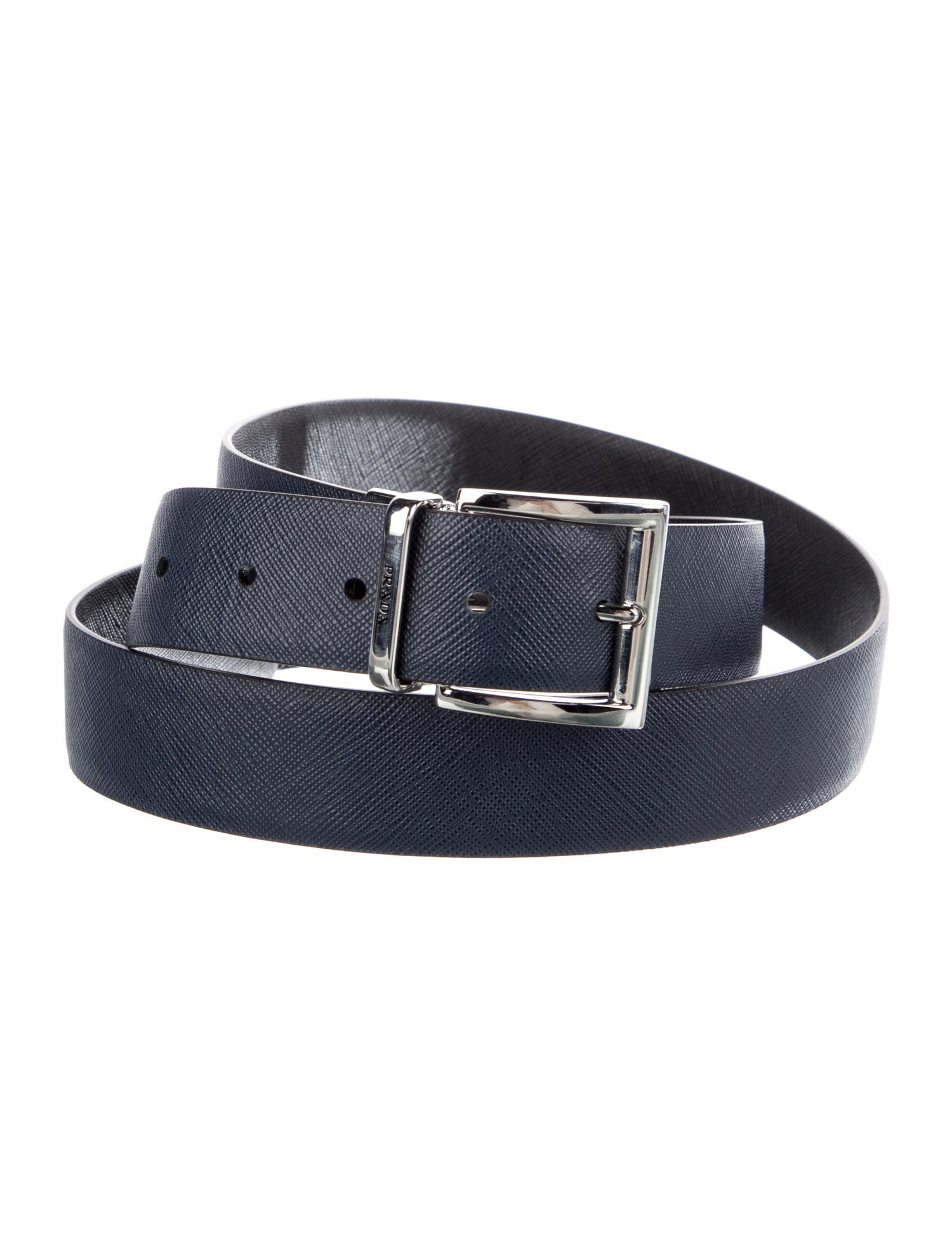 Prada Saffiano Cuir Leather Belt