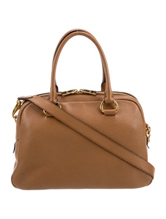 Prada Vitello Daino Leather Top Handle Bag