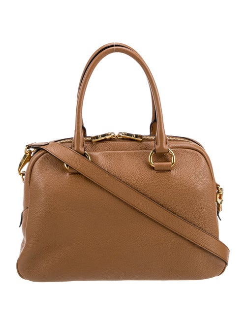 Prada Vitello Daino Leather Top Handle Bag