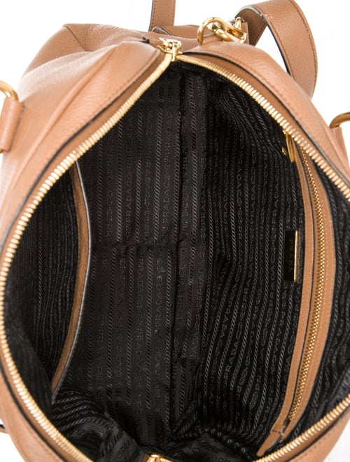 Prada Vitello Daino Leather Top Handle Bag