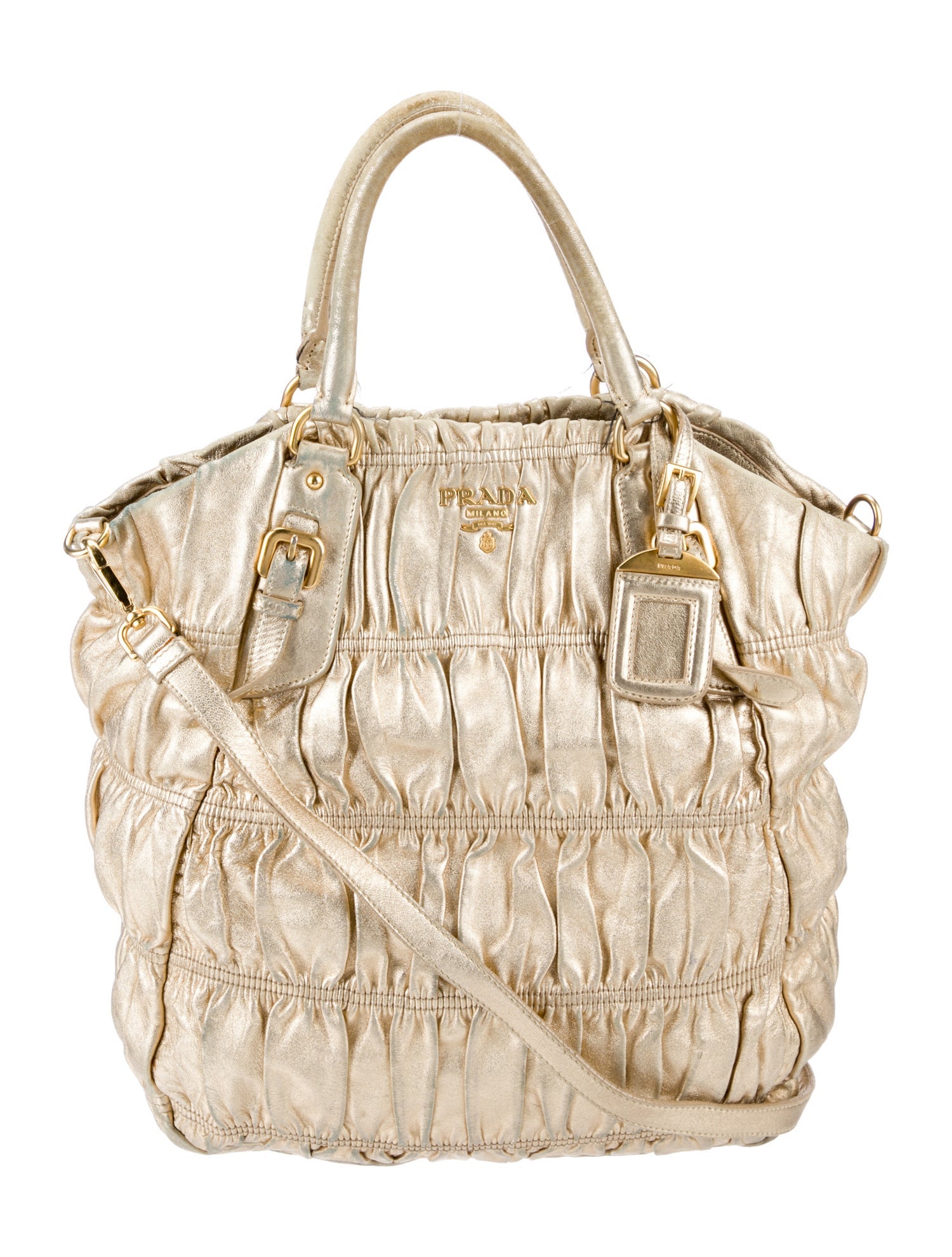 Prada Signature Top Handle Bag