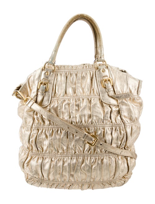 Prada Signature Top Handle Bag