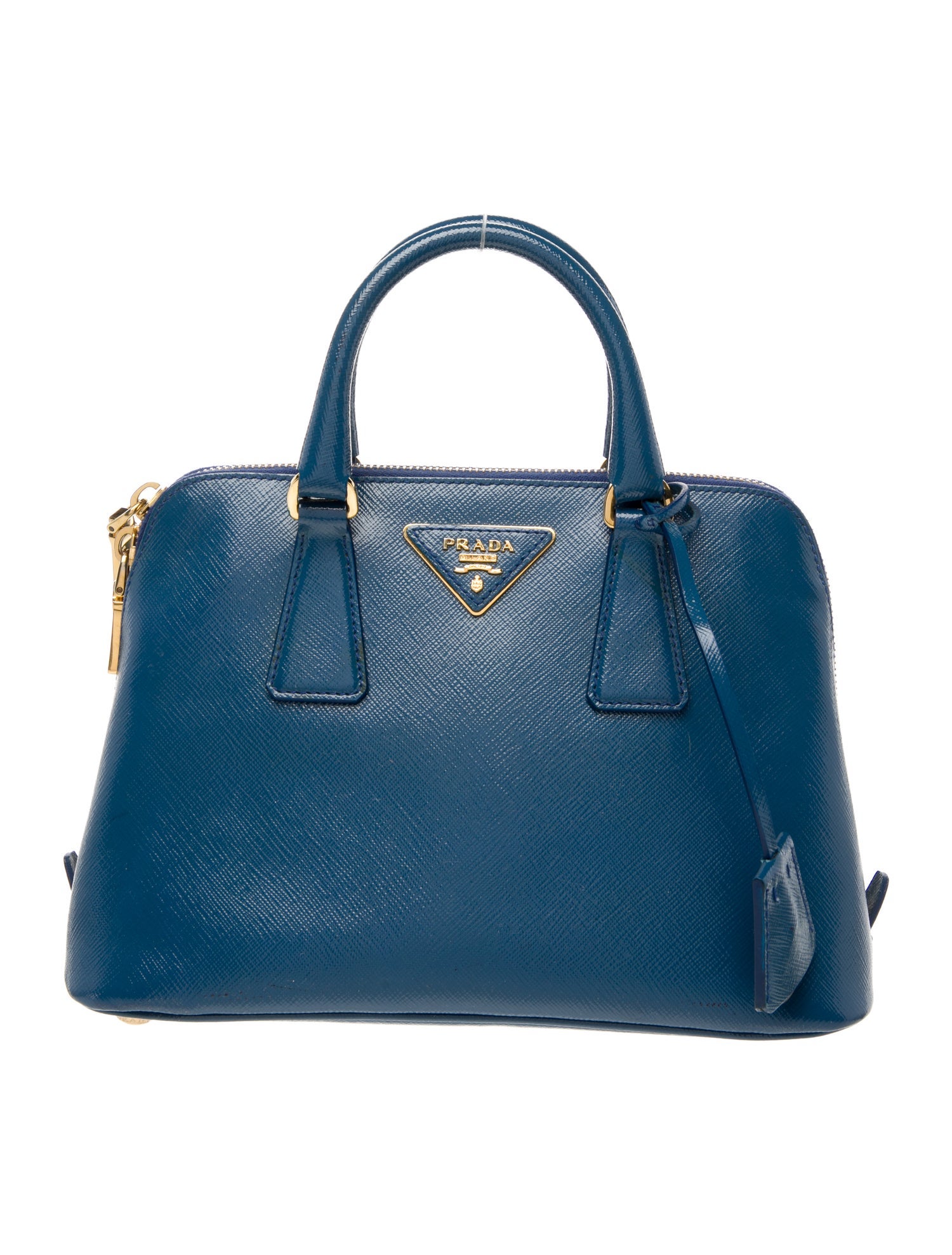 Prada Saffiano Vernice Leather Promenade Mini