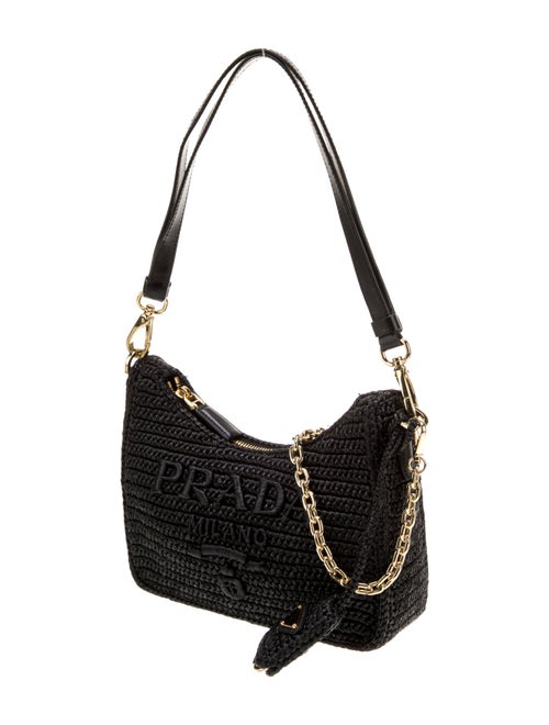 Prada Enameled Metal Triangle Re-Edition 2005