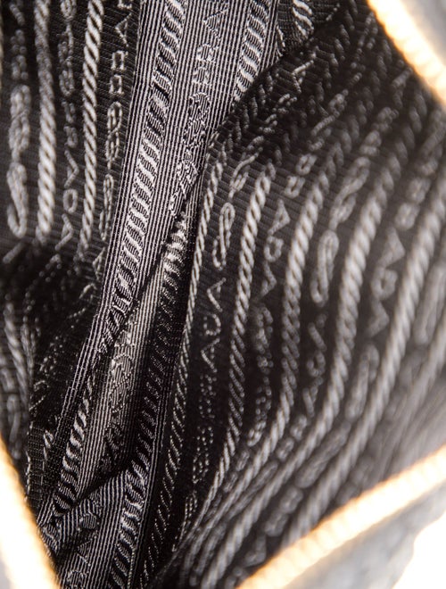 Prada Enameled Metal Triangle Re-Edition 2005