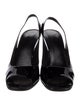 Prada Patent Leather Slingback Pumps