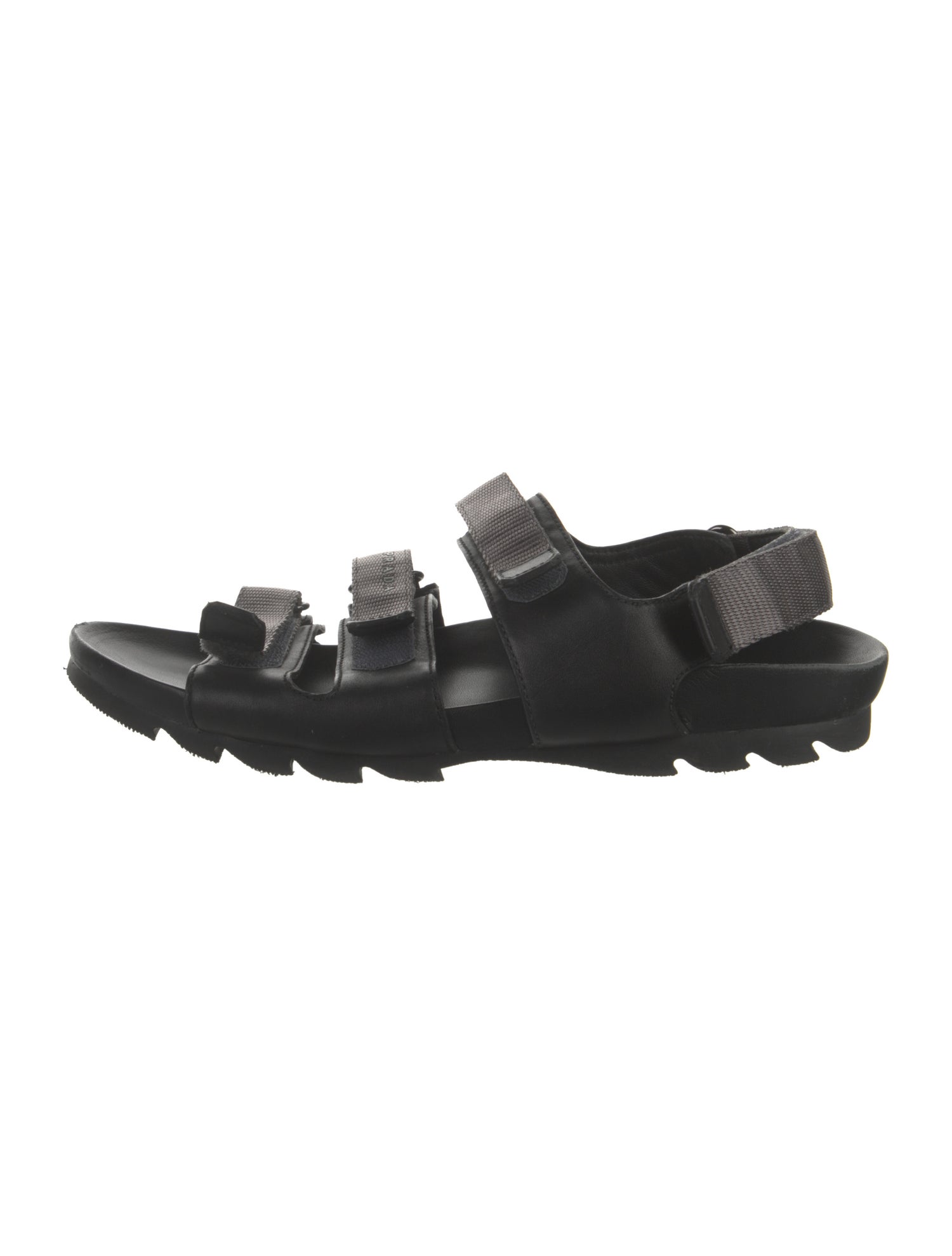 Prada Sport Leather Sandals