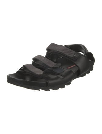 Prada Sport Leather Sandals